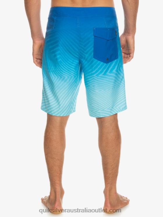 Quiksilver Men Everyday Warp Fade 20 Boardshorts H2N4B1282 snorkel blue