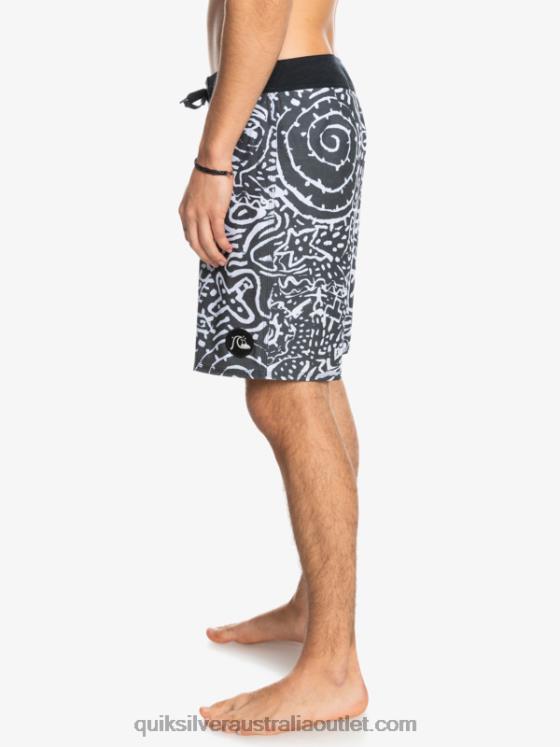Quiksilver Men HEMPSTRETCH 69 18 Boardshorts H2N4B1814 black