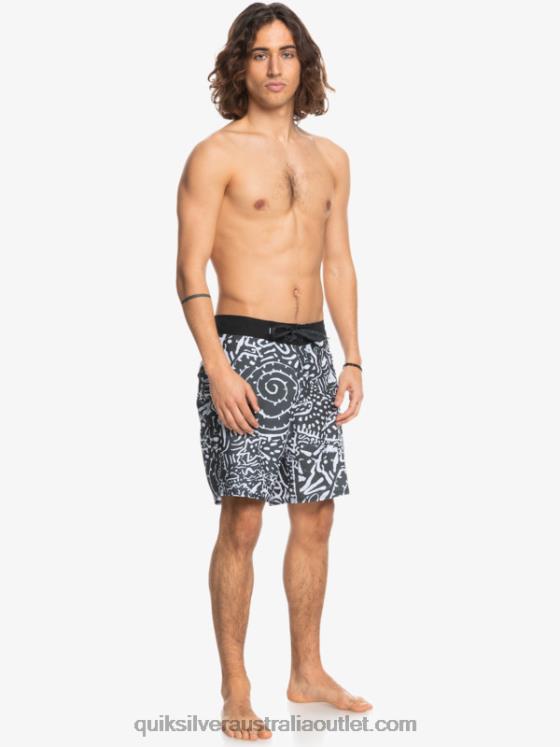 Quiksilver Men HEMPSTRETCH 69 18 Boardshorts H2N4B1814 black