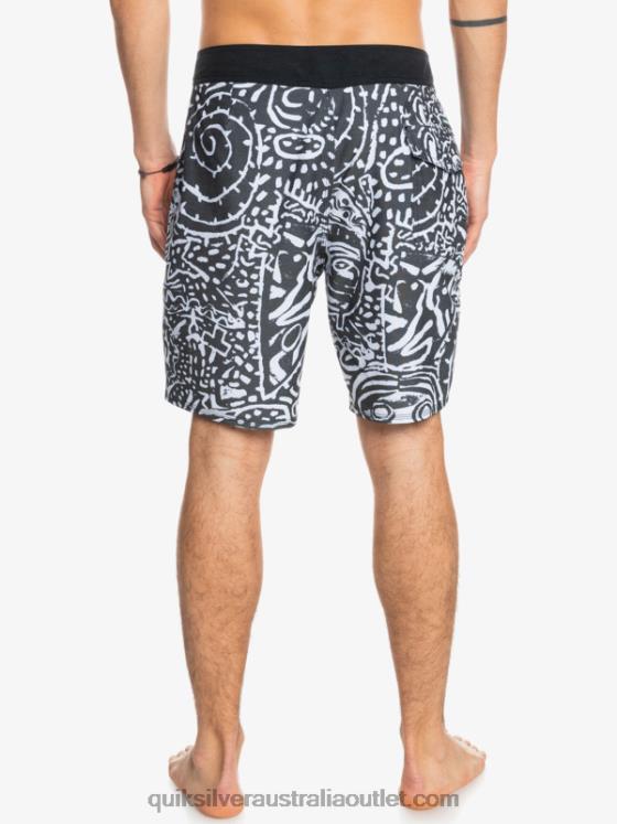 Quiksilver Men HEMPSTRETCH 69 18 Boardshorts H2N4B1814 black