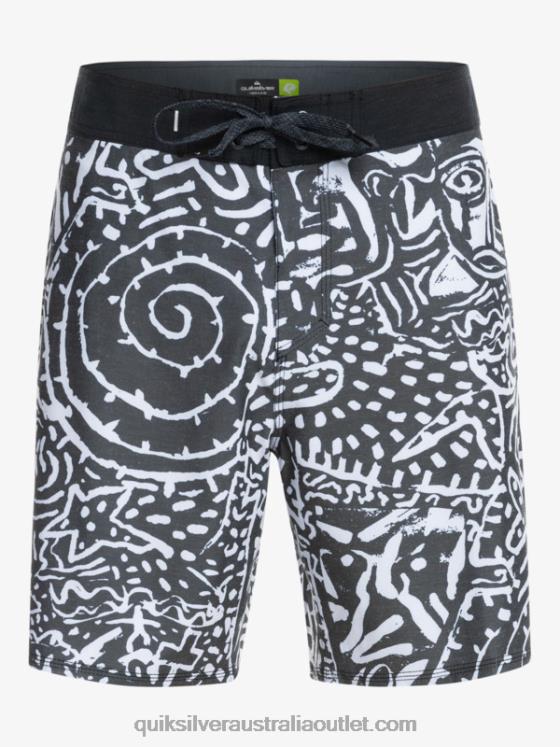 Quiksilver Men HEMPSTRETCH 69 18 Boardshorts H2N4B1814 black