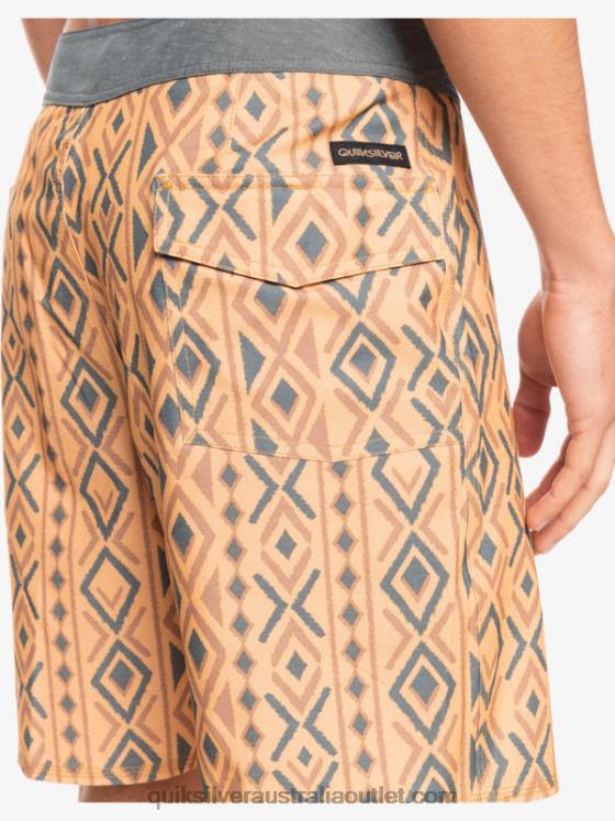 Quiksilver Men HEMPSTRETCH 69 18 Boardshorts H2N4B1816 ochre