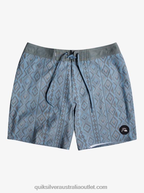 Quiksilver Men HEMPSTRETCH 69 18 Boardshorts H2N4B1817 captains blue