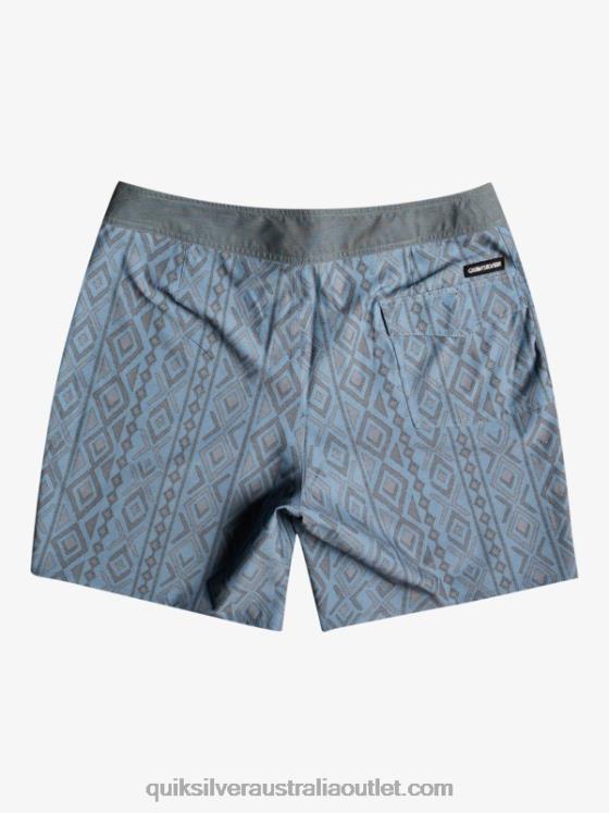 Quiksilver Men HEMPSTRETCH 69 18 Boardshorts H2N4B1817 captains blue