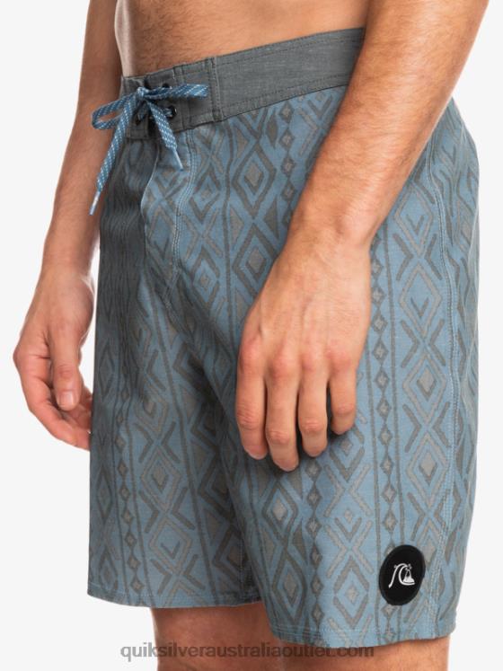 Quiksilver Men HEMPSTRETCH 69 18 Boardshorts H2N4B1817 captains blue