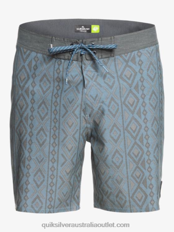 Quiksilver Men HEMPSTRETCH 69 18 Boardshorts H2N4B1817 captains blue