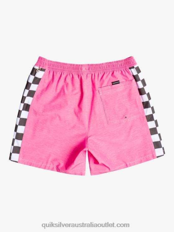 Quiksilver Men HEMPSTRETCH Original Arch 17 Volleys H2N4B1673 shocking pink