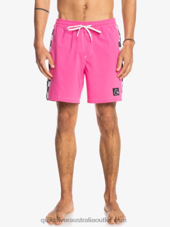 Quiksilver Men HEMPSTRETCH Original Arch 17 Volleys H2N4B1673 shocking pink