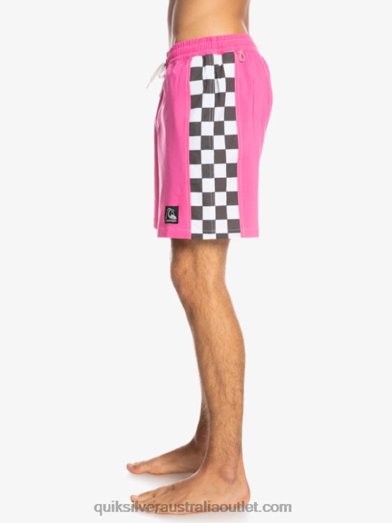 Quiksilver Men HEMPSTRETCH Original Arch 17 Volleys H2N4B1673 shocking pink