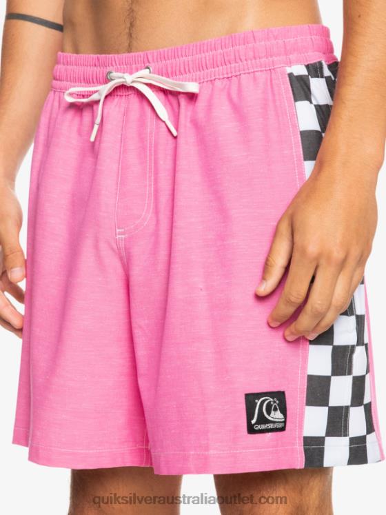 Quiksilver Men HEMPSTRETCH Original Arch 17 Volleys H2N4B1673 shocking pink