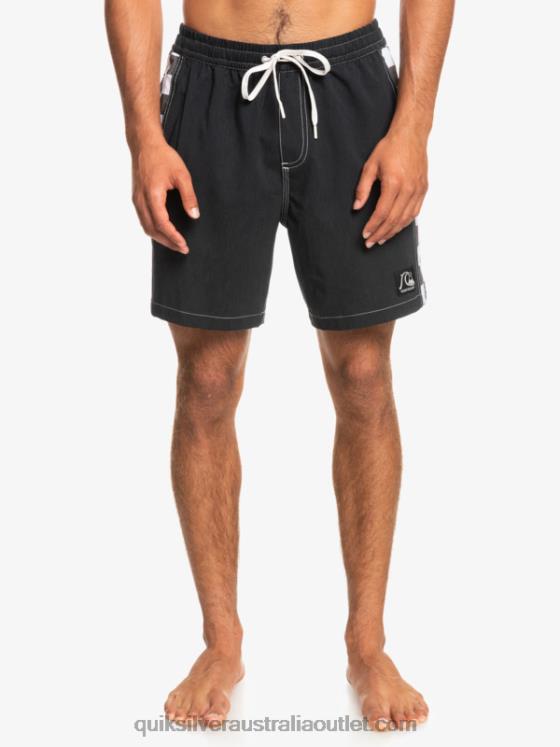 Quiksilver Men HEMPSTRETCH Original Arch 17 Volleys H2N4B1674 black