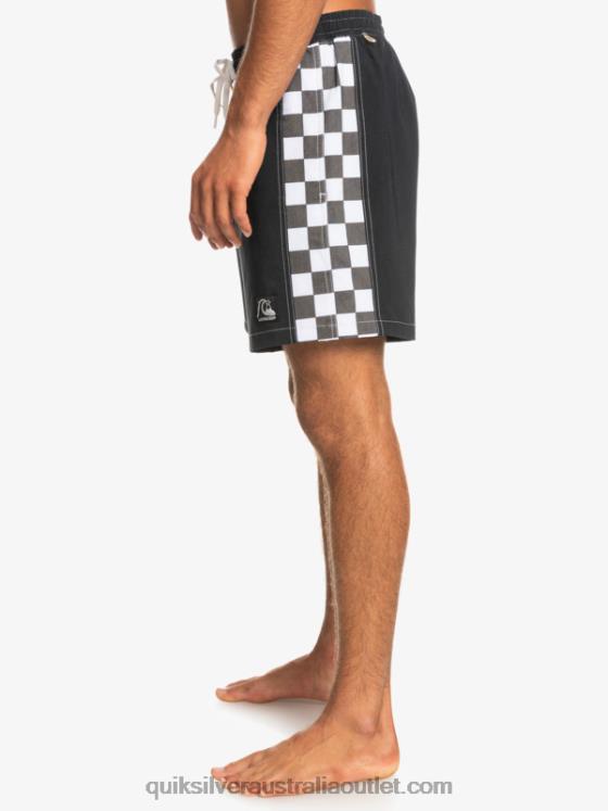 Quiksilver Men HEMPSTRETCH Original Arch 17 Volleys H2N4B1674 black