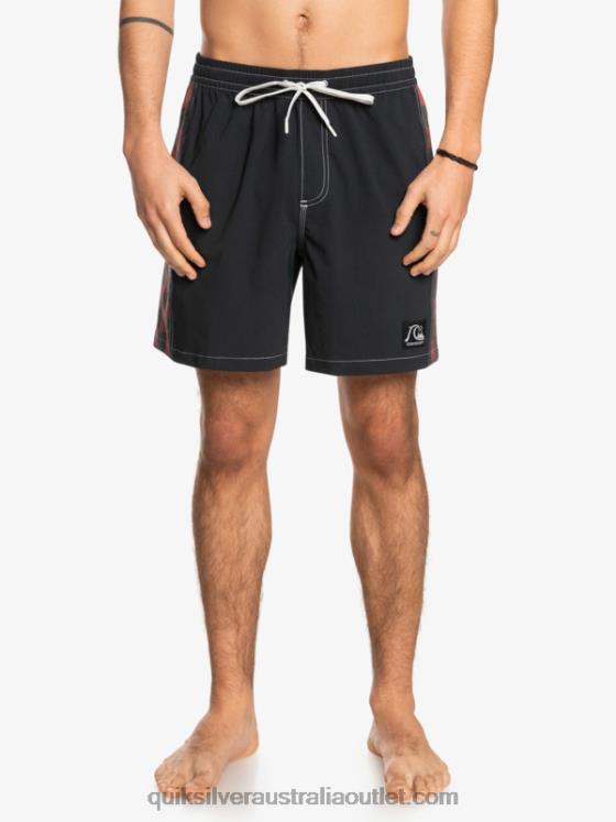 Quiksilver Men HEMPSTRETCH Original Arch 17 Volleys H2N4B1675 tarmac