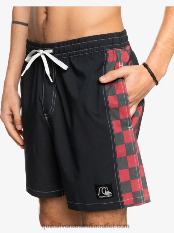 Quiksilver Men HEMPSTRETCH Original Arch 17 Volleys H2N4B1675 tarmac