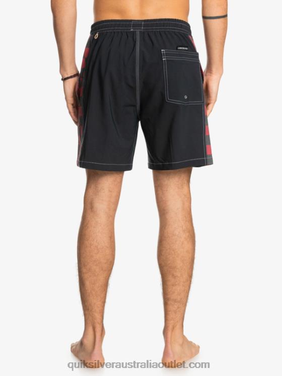 Quiksilver Men HEMPSTRETCH Original Arch 17 Volleys H2N4B1675 tarmac