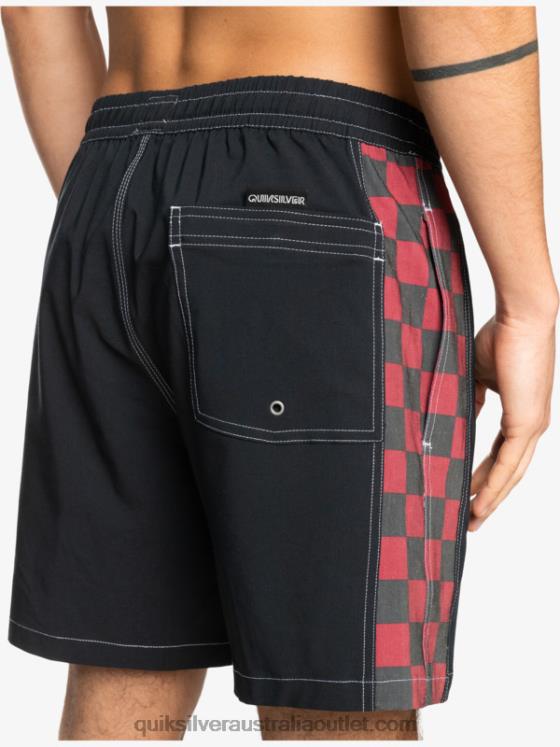 Quiksilver Men HEMPSTRETCH Original Arch 17 Volleys H2N4B1675 tarmac