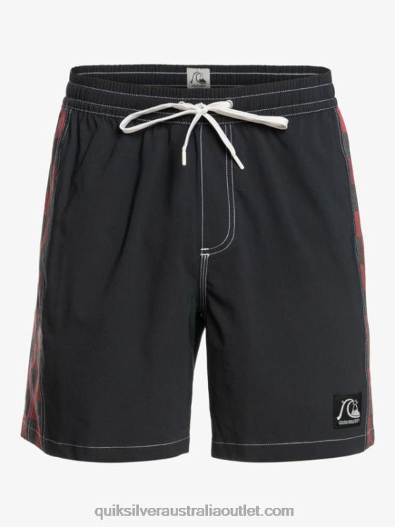 Quiksilver Men HEMPSTRETCH Original Arch 17 Volleys H2N4B1675 tarmac