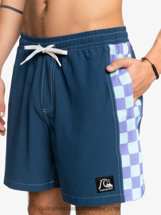 Quiksilver Men HEMPSTRETCH Original Arch 17 Volleys H2N4B1676 insignia blue