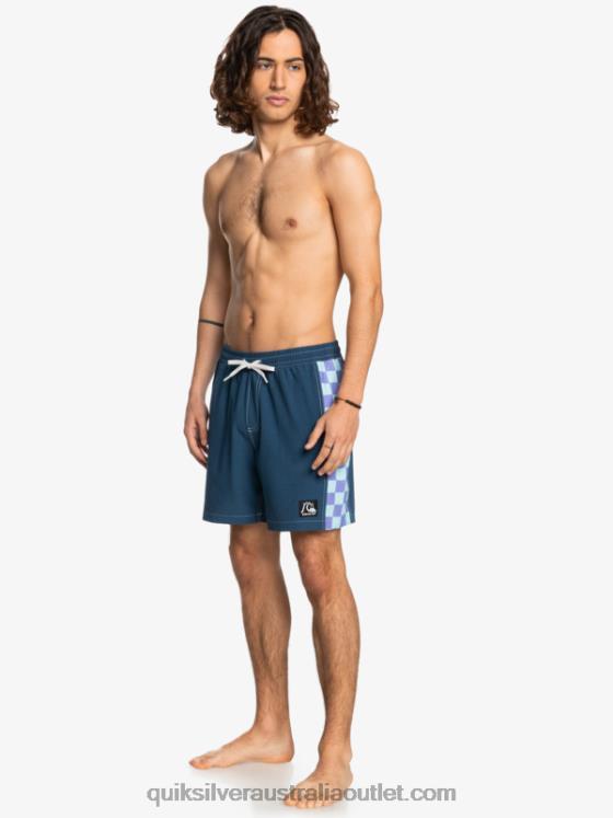 Quiksilver Men HEMPSTRETCH Original Arch 17 Volleys H2N4B1676 insignia blue