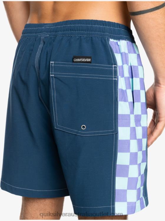 Quiksilver Men HEMPSTRETCH Original Arch 17 Volleys H2N4B1676 insignia blue