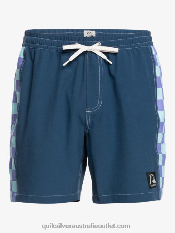 Quiksilver Men HEMPSTRETCH Original Arch 17 Volleys H2N4B1676 insignia blue