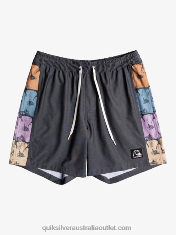 Quiksilver Men HEMPSTRETCH Original Arch 17 Volleys H2N4B1677 black