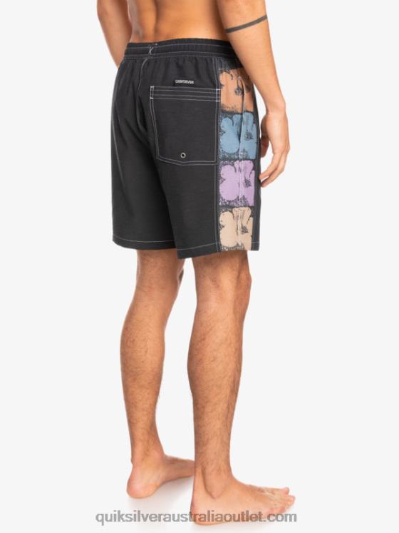 Quiksilver Men HEMPSTRETCH Original Arch 17 Volleys H2N4B1677 black