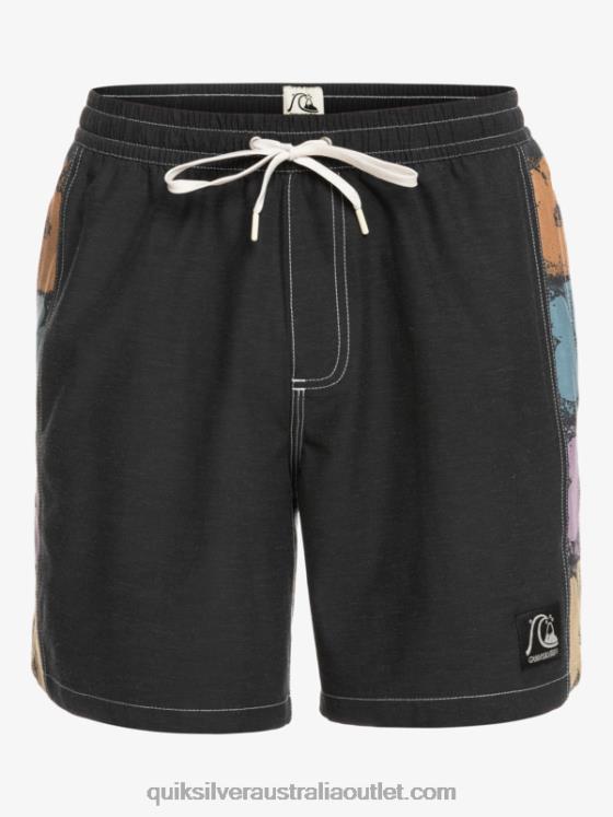 Quiksilver Men HEMPSTRETCH Original Arch 17 Volleys H2N4B1677 black