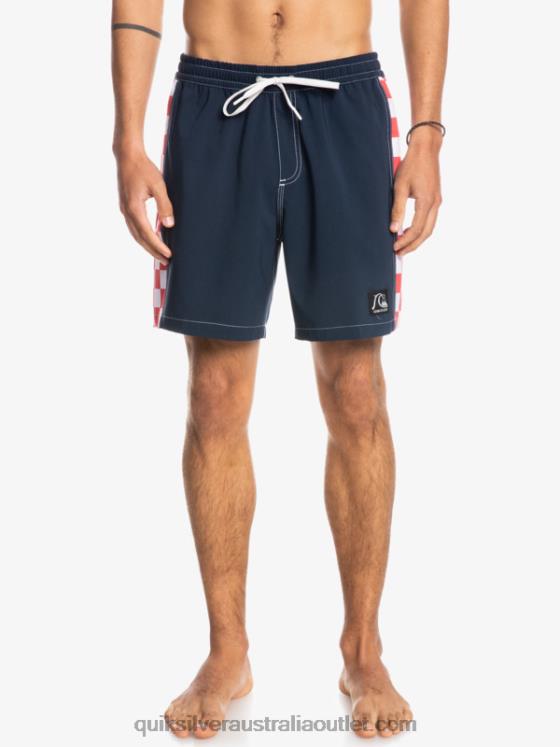 Quiksilver Men HEMPSTRETCH Original Arch 17 Volleys H2N4B1678 navy blazer