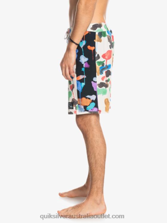 Quiksilver Men HEMPSTRETCH Original Arch Blank Canvas 18 Boardshorts H2N4B1822 natas kaupas - birch