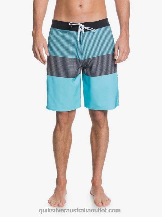 Quiksilver Men Highline Massive 20 Boardshorts H2N4B1564 pacific blue