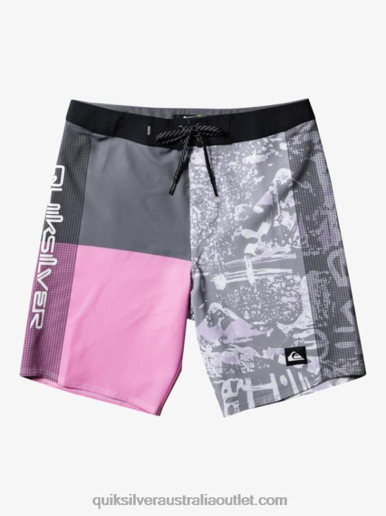 Quiksilver Men Highlite Arch 19 Boardshorts H2N4B366 iron gate