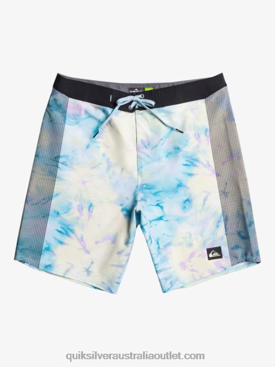 Quiksilver Men Highlite Arch 19 Boardshorts H2N4B370 beach glass