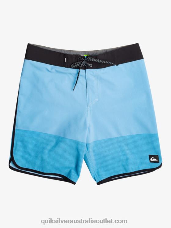 Quiksilver Men Highlite Scallop 19 Boardshorts H2N4B17 azure blue