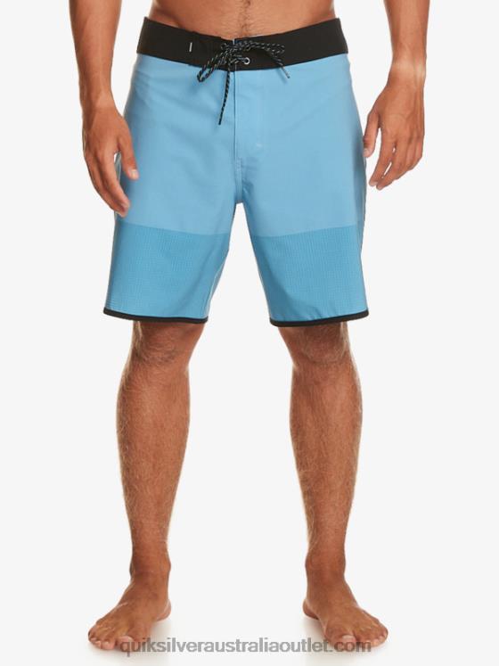 Quiksilver Men Highlite Scallop 19 Boardshorts H2N4B17 azure blue