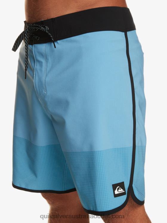 Quiksilver Men Highlite Scallop 19 Boardshorts H2N4B17 azure blue