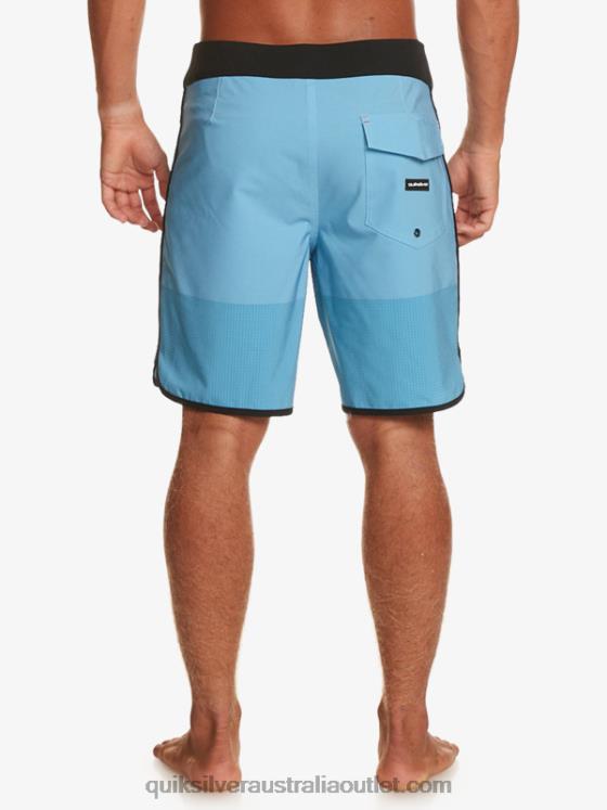 Quiksilver Men Highlite Scallop 19 Boardshorts H2N4B17 azure blue