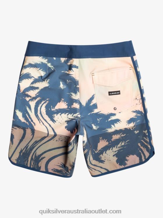 Quiksilver Men Highlite Scallop 19 Boardshorts H2N4B18 pastel turquoise