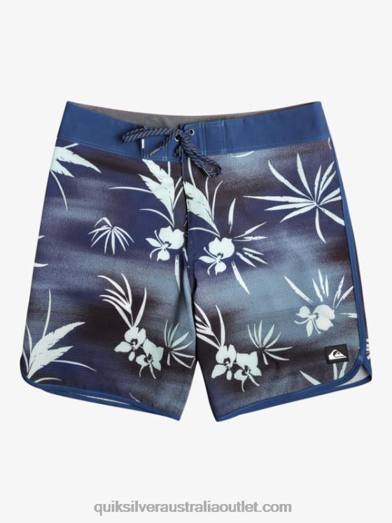 Quiksilver Men Highlite Scallop 19 Boardshorts H2N4B20 naval accademy