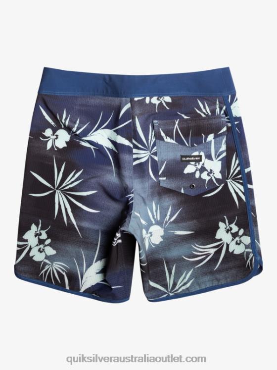 Quiksilver Men Highlite Scallop 19 Boardshorts H2N4B20 naval accademy