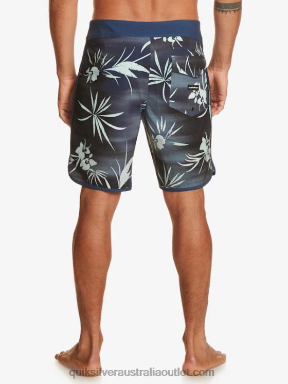 Quiksilver Men Highlite Scallop 19 Boardshorts H2N4B20 naval accademy