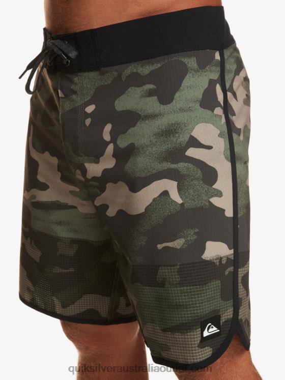 Quiksilver Men Highlite Scallop 19 Boardshorts H2N4B22 tarmac
