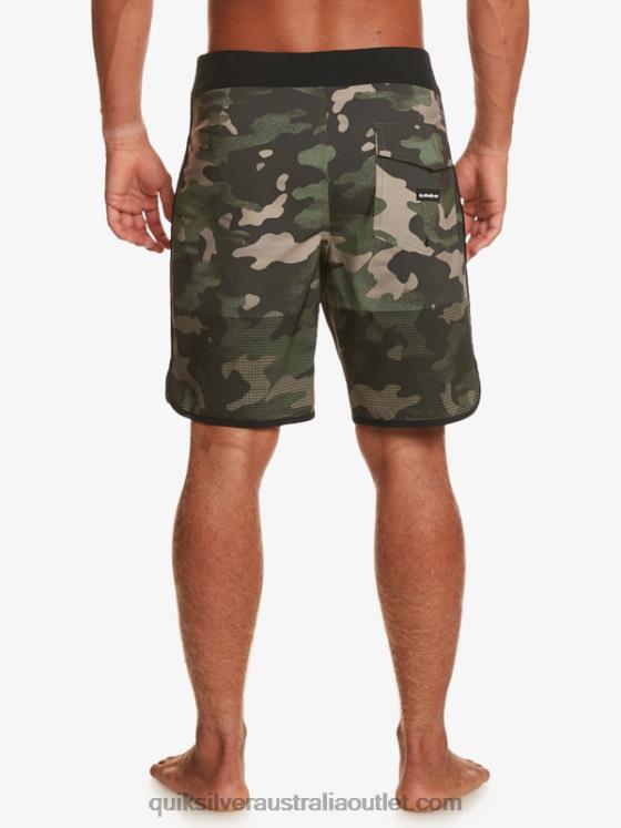 Quiksilver Men Highlite Scallop 19 Boardshorts H2N4B22 tarmac