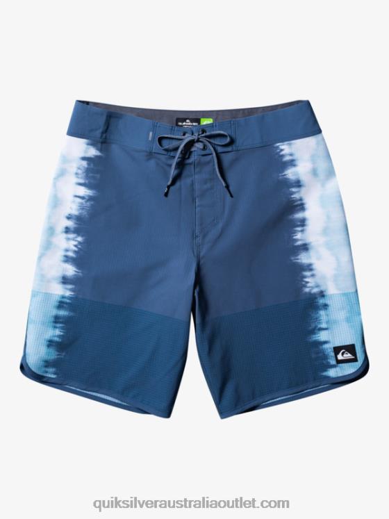 Quiksilver Men Highlite Scallop 19 Boardshorts H2N4B26 bering sea