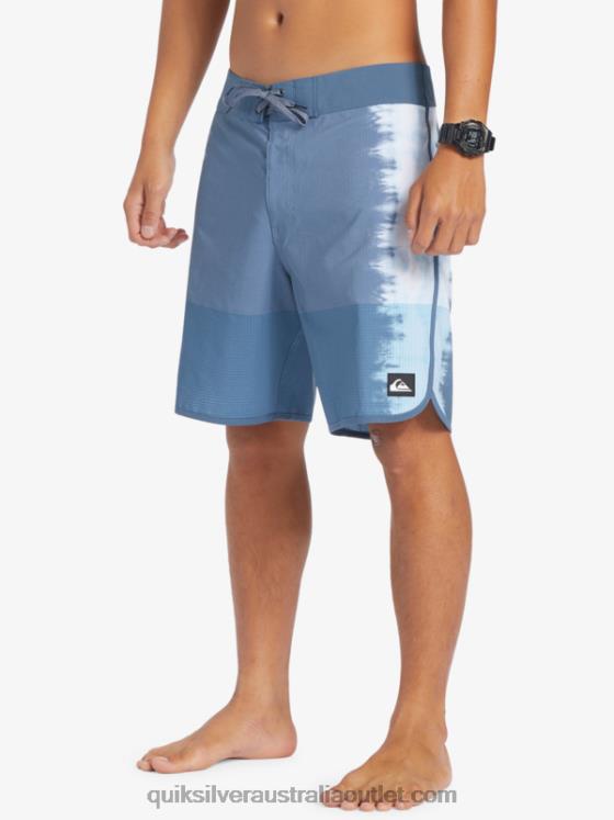 Quiksilver Men Highlite Scallop 19 Boardshorts H2N4B26 bering sea
