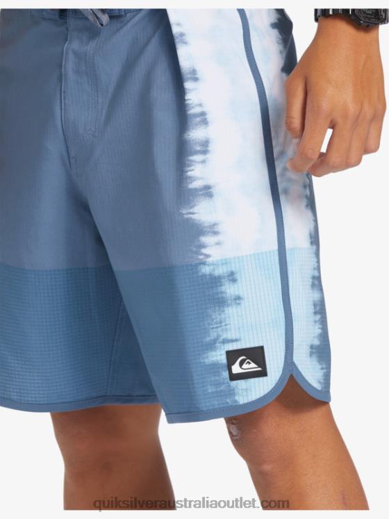 Quiksilver Men Highlite Scallop 19 Boardshorts H2N4B26 bering sea