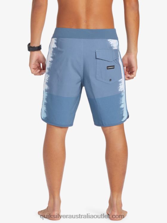 Quiksilver Men Highlite Scallop 19 Boardshorts H2N4B26 bering sea