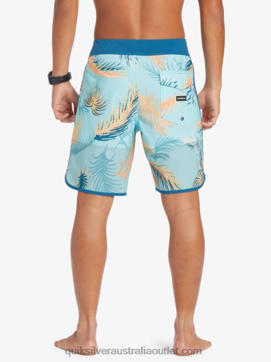 Quiksilver Men Highlite Scallop 19 Boardshorts H2N4B27 maroccan blue