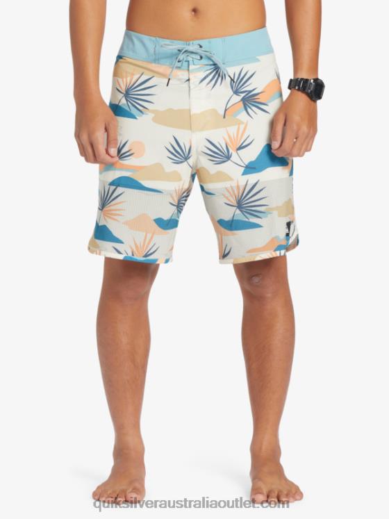 Quiksilver Men Highlite Scallop 19 Boardshorts H2N4B29 birch