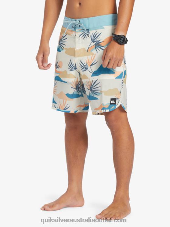 Quiksilver Men Highlite Scallop 19 Boardshorts H2N4B29 birch